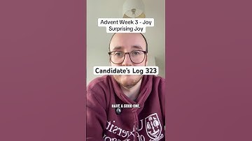 Advent Week 3 - Joy - Surprising Joy