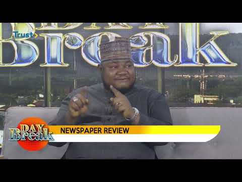 NEWSPAPER REVIEW ON DAYBREAK SHOW| TRUST TV