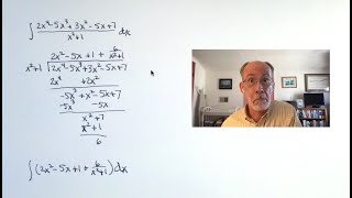 Integration with Long Division