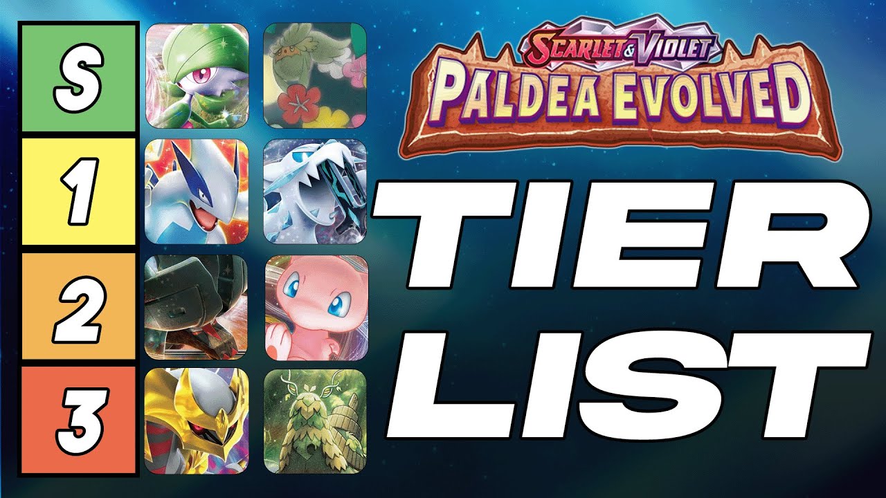 Pokemon TCG PALDEA EVOLVED Tier List