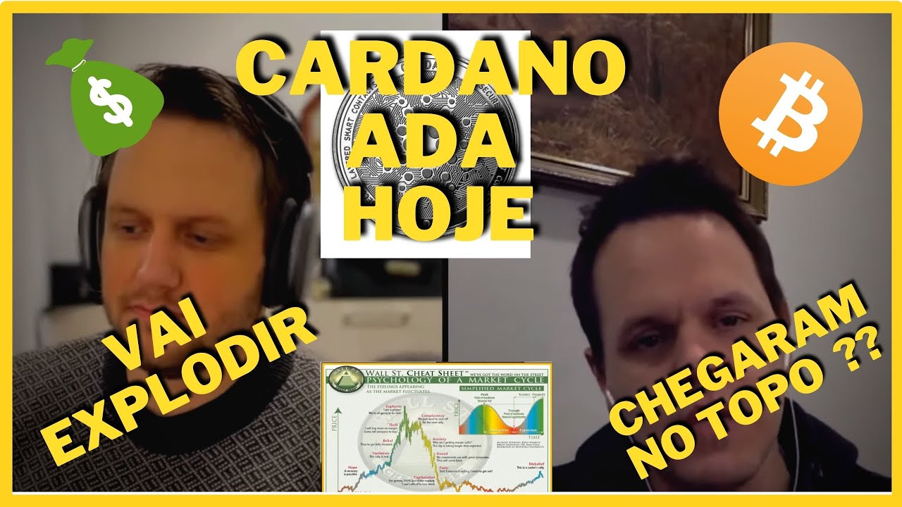 CHEGO NO TOPO ?? CARDANO HOJE AUGUSTO BACKES
