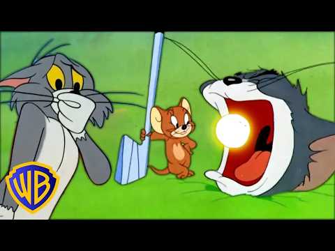 ¡Desafío de TIROS CON TRUCO de Tom y Jerry! ☄️ | Tom y Jerry en Latino | @WBKidsLatino