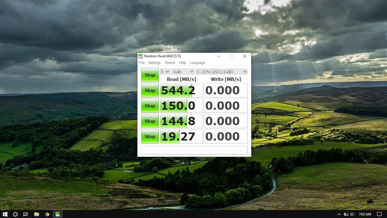 [SPEED TEST] SSD Transcend 120GB 220S Speed Test | RedWitch
