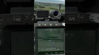 #dcs APACHE DESTROYING T80 TANK