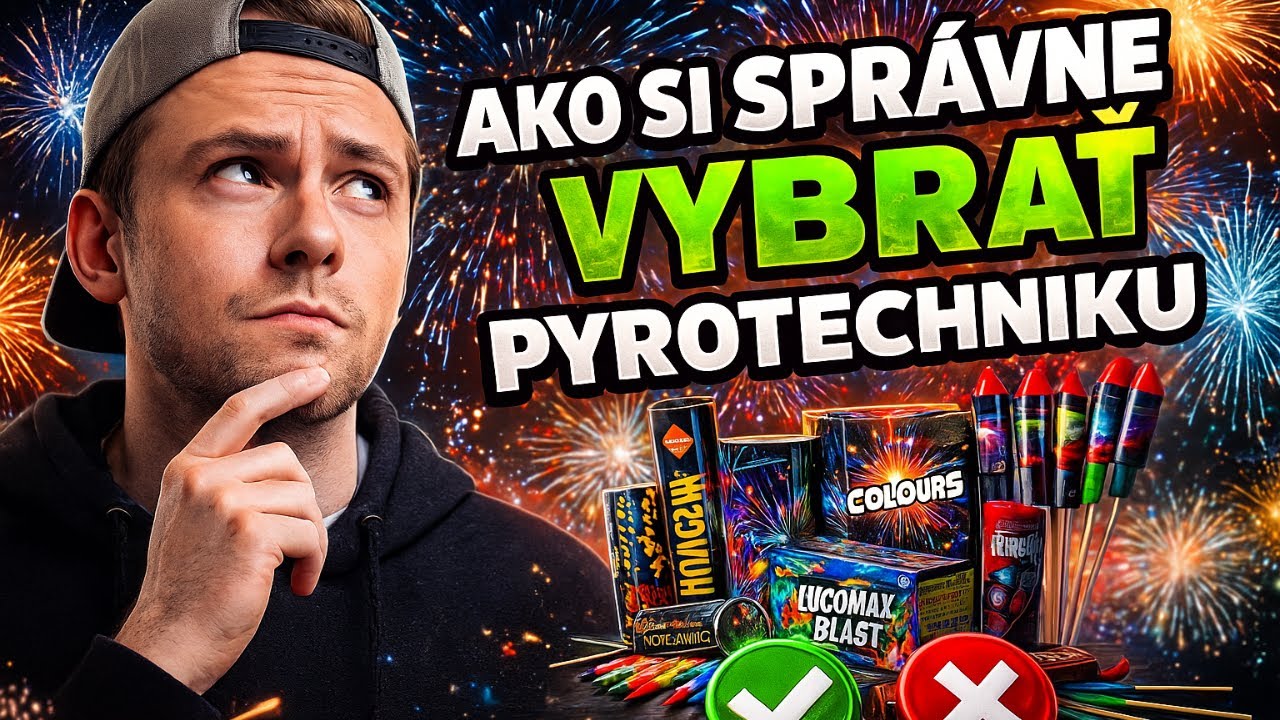 AKO SI SPRÁVNE VYBRAŤ PYROTECHNIKU🤔(+zľavový kódik)