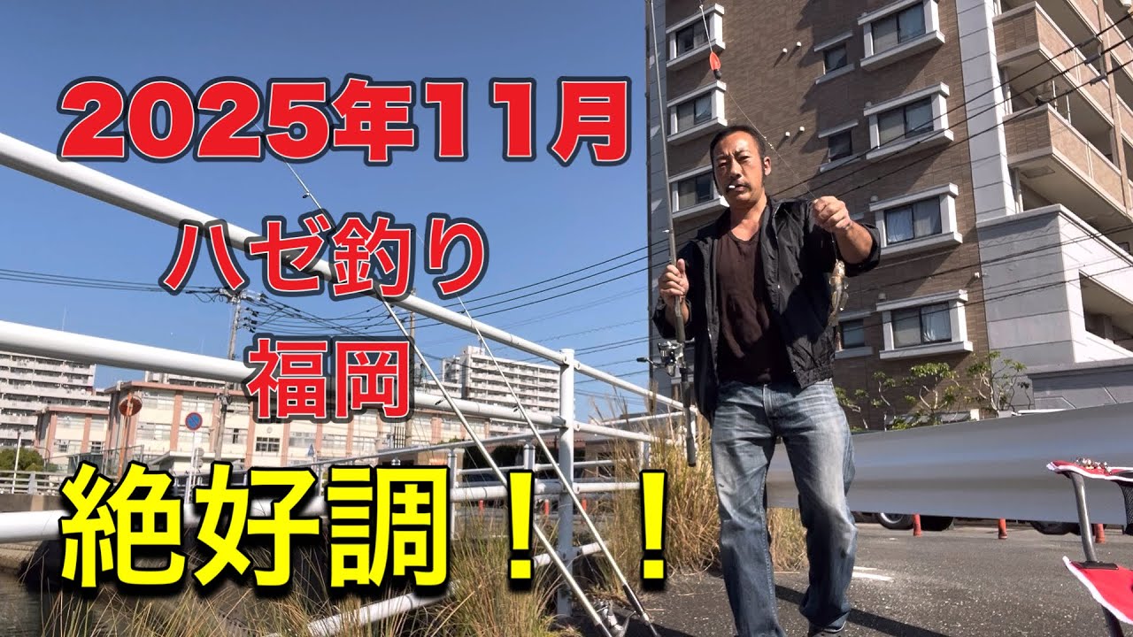 【ハゼ釣り福岡2025】第一投目から即鈴鳴りダブル発進！！入れ食い状態を夢見た結果はいかに・・・