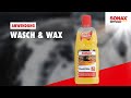 Vidéo: Sonax - Wash and Wax - Shampooing avec cire