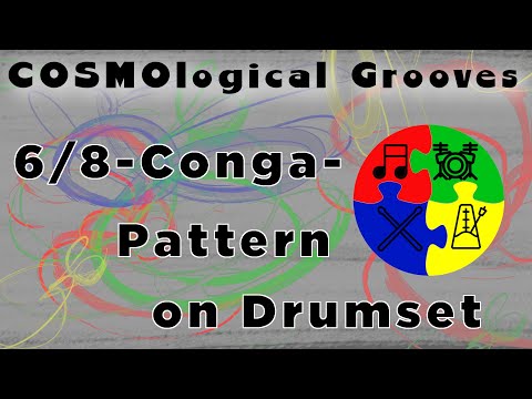 6/8-Afro-Cuban Conga-Pattern on Drumset | Thomas Moia