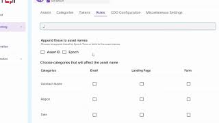 How to Configure Rules in the Asset Naming Assistant | Audienz + Marketo Tutorial