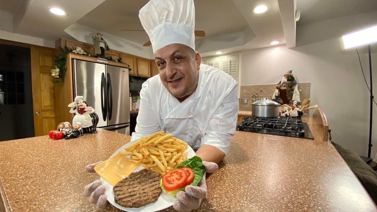 اطيب همبركر صنع بيت || من ايد استاذ هاني