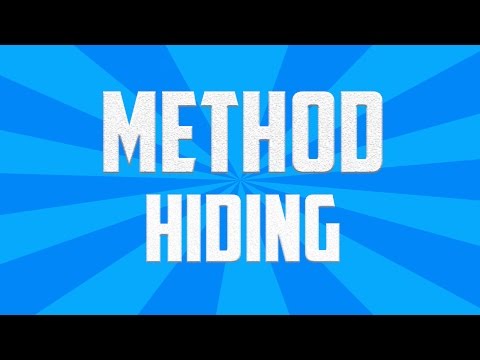Method Hiding