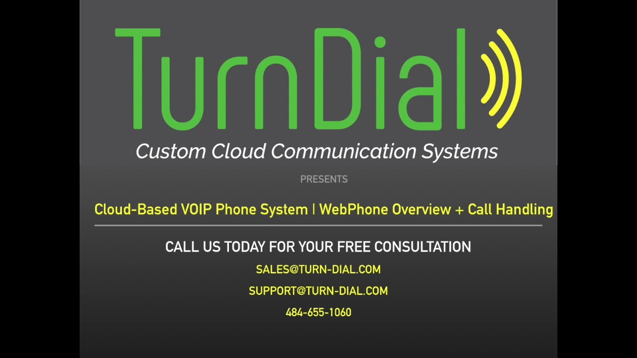 Cloud-Based VOIP Phone System | WebPhone Overview + Call Handling