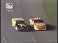 Earnhardt passes Jimmy Spencer during the '97 Winston