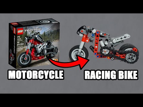 42132 Racing Motorbike - Lego Technic Alternative MOC Tutorial 