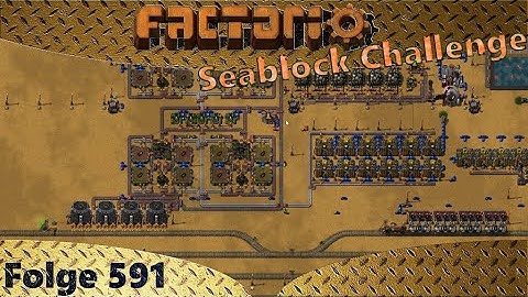 Factorio [1.0] - Seablock - Bahnhof Optimieren - Let