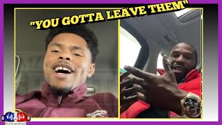 BREAKING: FLOYD MAYWEATHER TELLS SHAKUR STEVENSON “TOP RANK DONT F**K YOU” AFTER NOT PROMOTING HIM