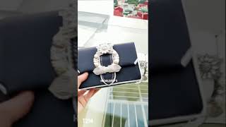 Tui da khóa đính đá sang trọng - T294