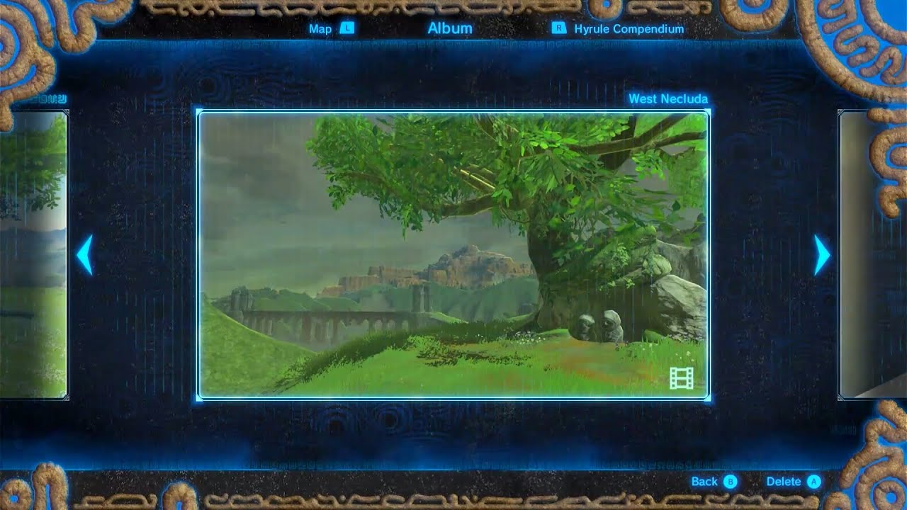 Zelda Breath Of The Wild West Necluda Captured Memories # 13 - 1 - West Necluda - Dueling Peaks - Breath of