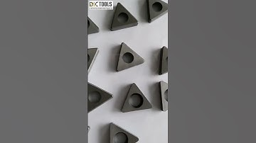 PCD Inserts | PCD AND CBN Tools | DIC #shorts #ytshorts