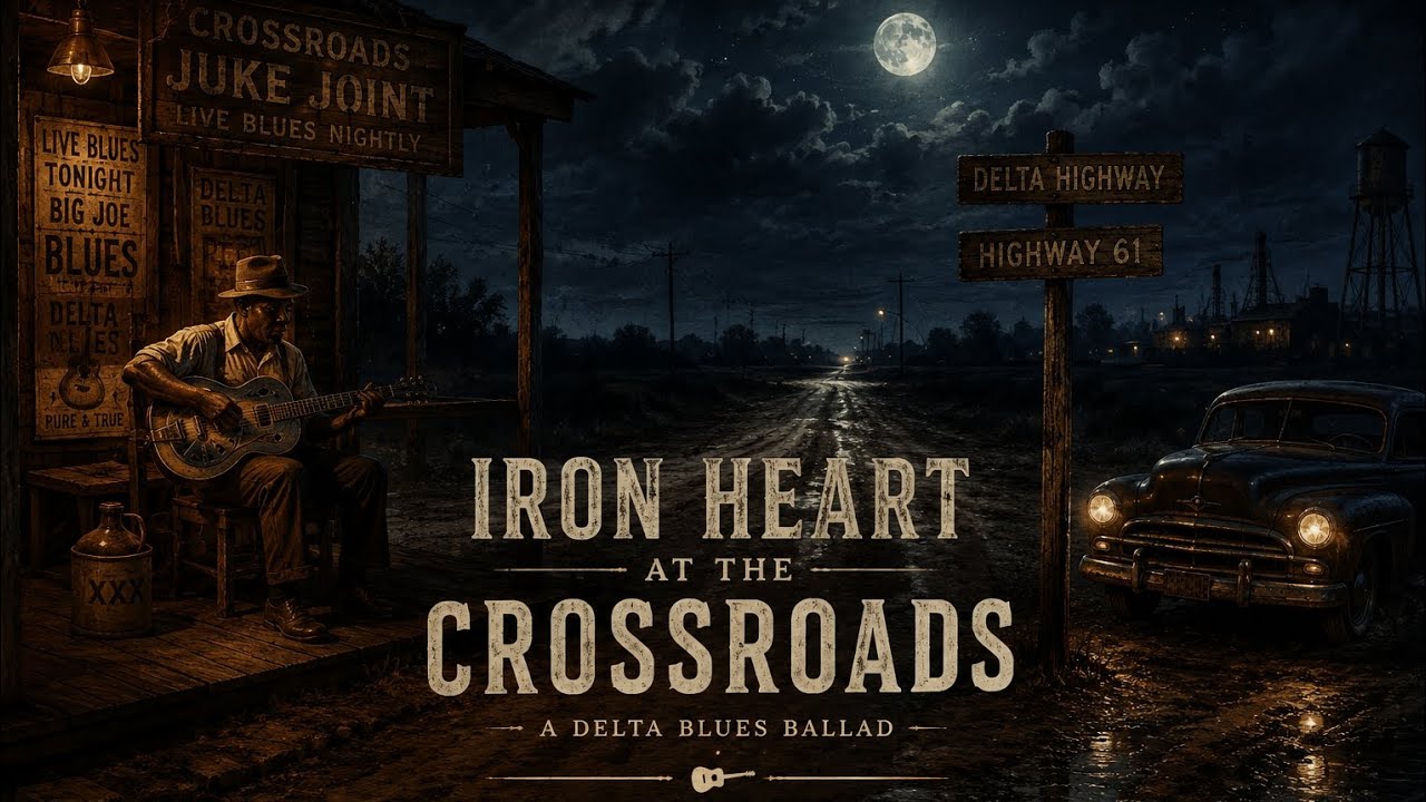 Iron Heart at the Crossroads | Inspired by 1950s Mississippi Delta