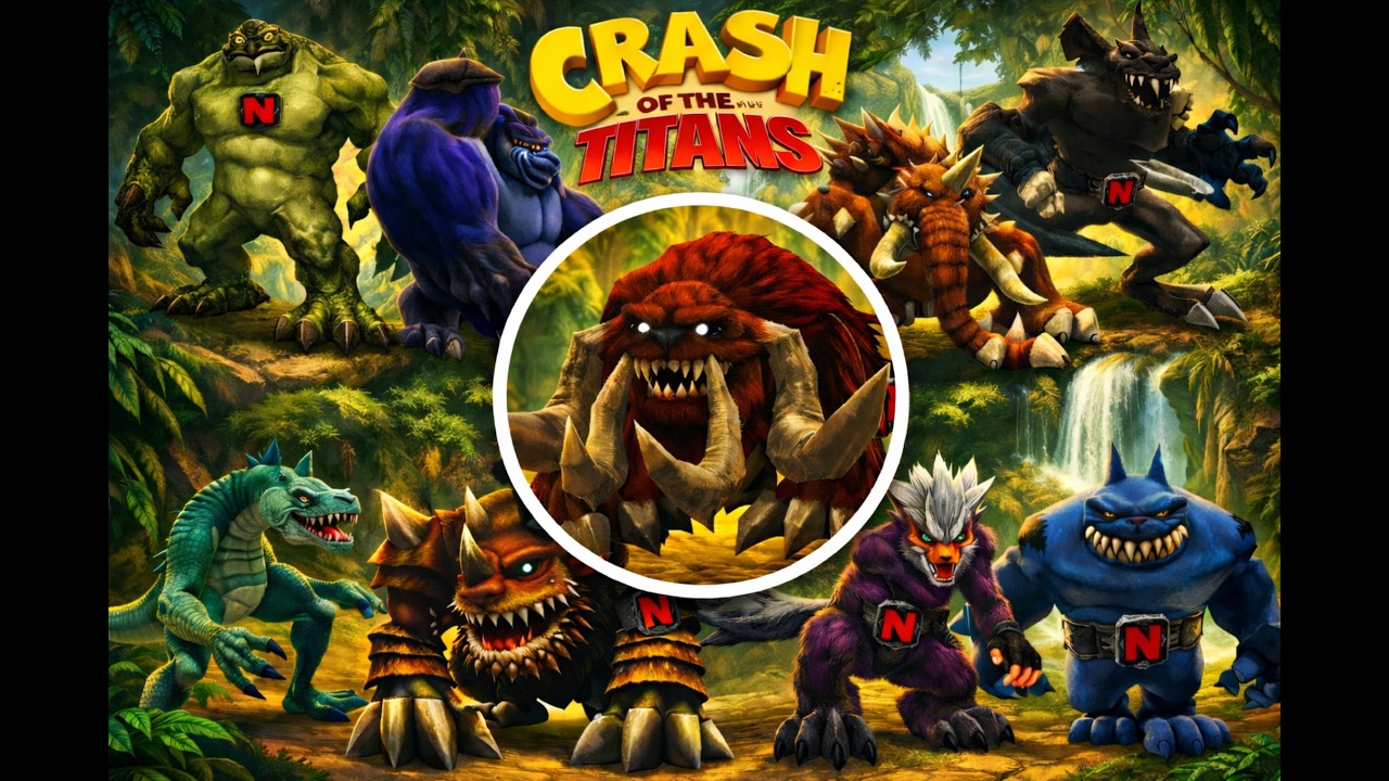 CRASH OF THE TITANS CAPITULO 5/ GAMPLAY – MOD. DIFÍCIL - 4K / ESPAÑOL LATINO