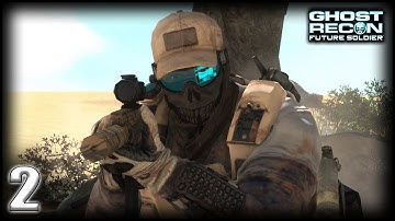 TOM CLANCY GHOST RECON FUTURE SOLDIER Walkthrough Gameplay Part 2 - SUBTLE ARROW (No Commentary)