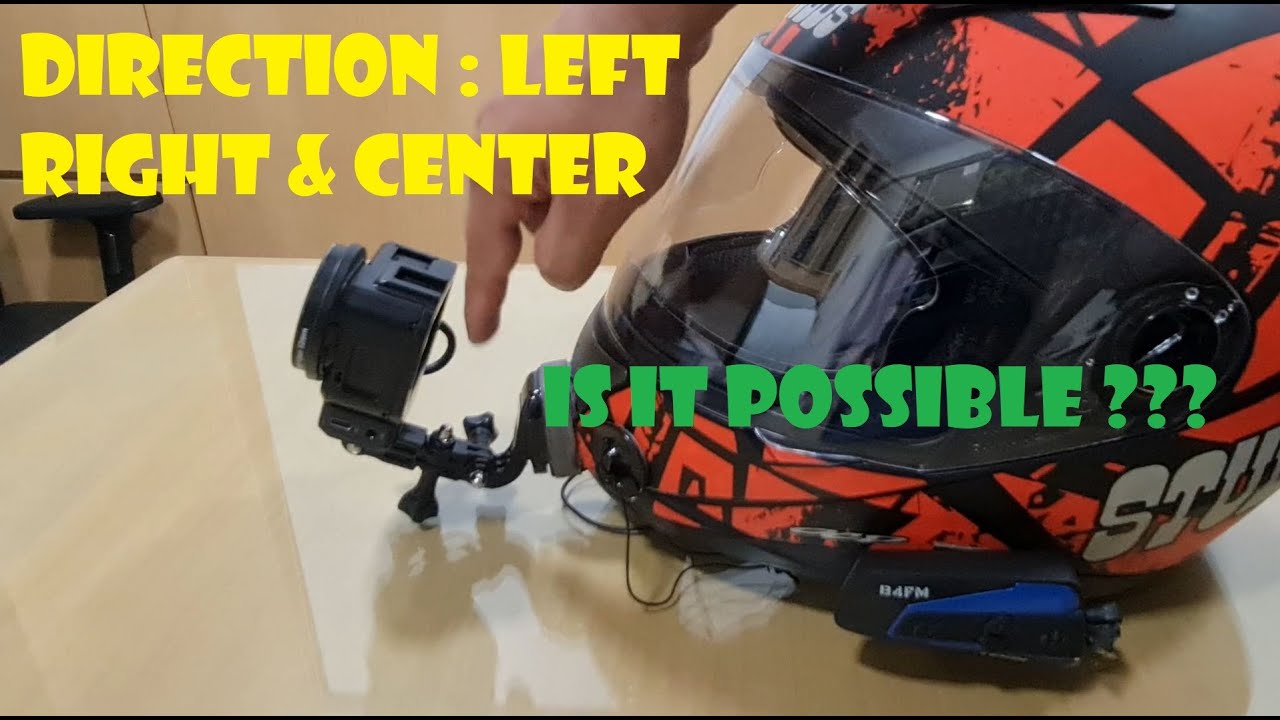 Moveable camera mount / 180 degree rotation of camera - YouTube