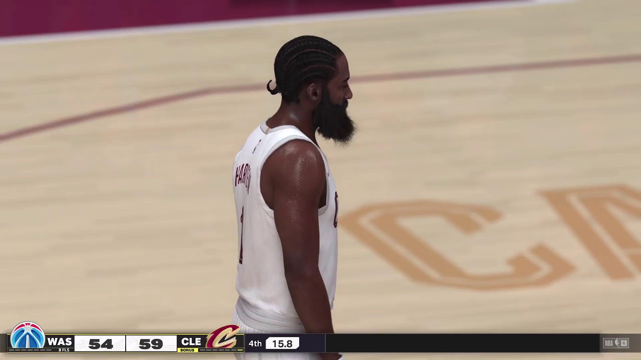 NBA 2K25-2K26 Harden, AD | Cavs vs Wizards | Gameplay