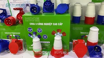 MDCE MDPLUS - phích ổ cắm công nghiệp, hộp nguồn thi công, rulo cuốn dây, tủ điện công trình