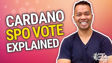 Cardano ADA On-chain Stake Pool Operator Vote Explained!