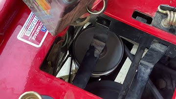 Fixed slow driving Troy Bilt Bronco (MTD)