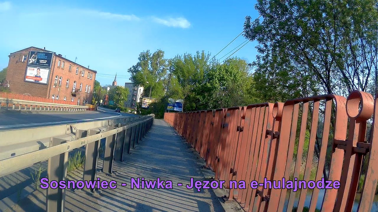 Sosnowiec - Niwka - Jęzor na e-hulajnodze