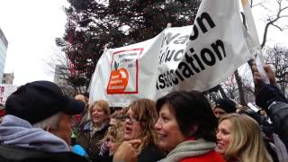 Teachers Stage 'Sick Out' To Attend Union Rally