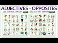 Adjectives   opposites in english