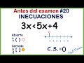 INECUACIONES, guía definitiva (símbolos, despeje, gráfica, intervalo) | Repaso antes del examen 20