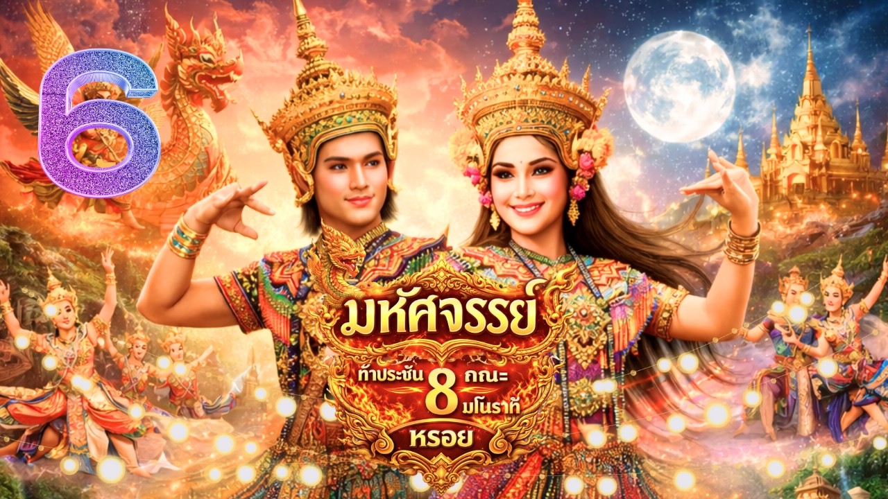 มหัศจรรย์มโนราห์ ชุดประวัติศาสตร์ ท้าประชัน 8 คณะ 8 มโนราห์ หรอย Ep6