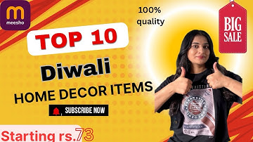 Affordable Diwali Decoration from Meesho | Under ₹500 Finds #meesho #diwali #homedecor #festival 