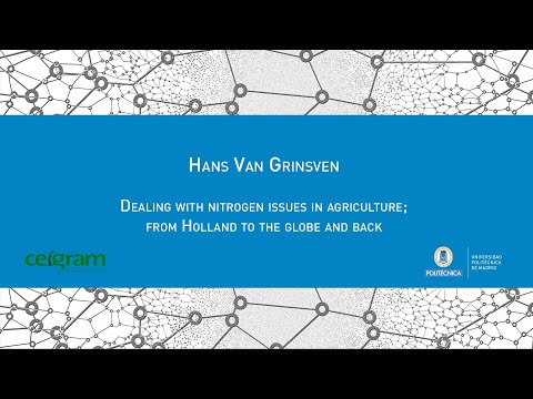 Seminario CEIGRAM: Dealing with nitrogen issues in agriculture; from Holland to the globe and back