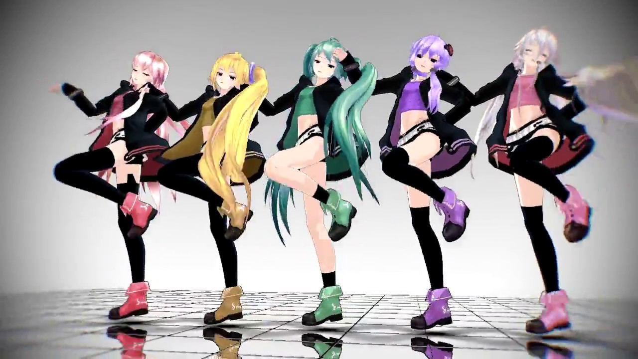 [MMD] Sentai - Slender Legs Squadron