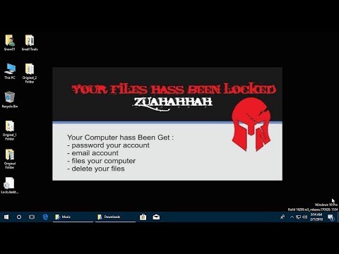 AppCheck Anti-Ransomware : Zuahahhah Ransomware (Lock.{Filename}.{Extension}) Block Video