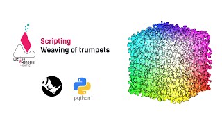 Famous Weaving of trumpets - Python + Rhinoscript Profile