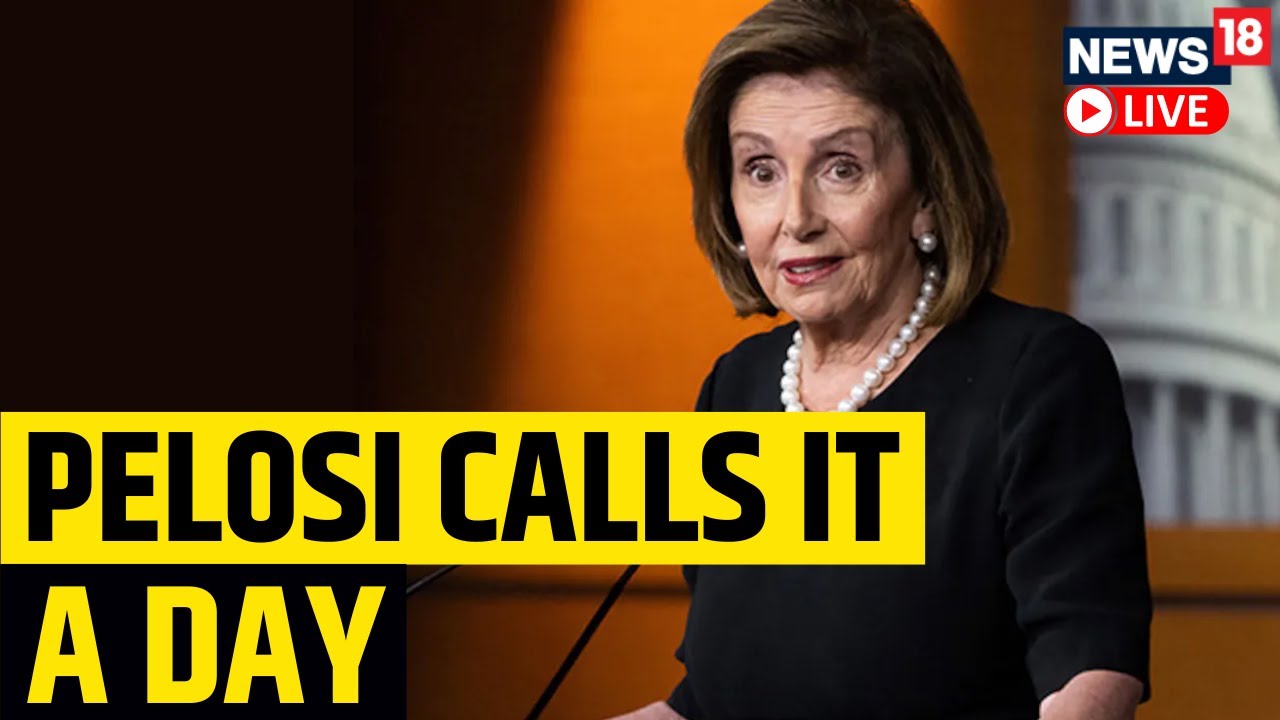 Nancy Pelosi Speech Live | House Of Representatives Briefing On US Midterm Election |  News 18 Live