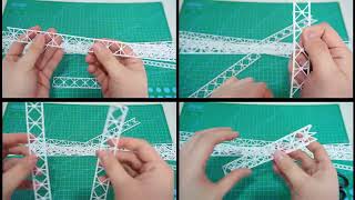 Ho Scale 1:87-1:64 Truss Bridge Steel Structure Support Highway Sand screenshot 3