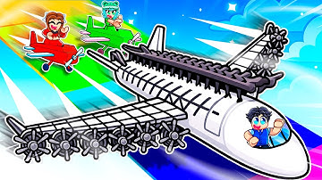 Flying 975,645 MPH In Plane Race With 99 Propellers! (Roblox)