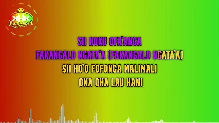 Josh Tatofi - Ouana (Backing Vocals Karaoke Version) - Hawaiian Karaoke