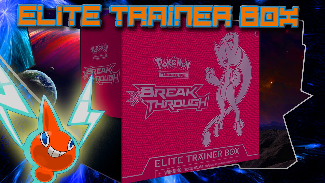 Pokemon BREAKthrough TCG Elite Trainer Box Unboxing! [Mega Mewtwo Y]