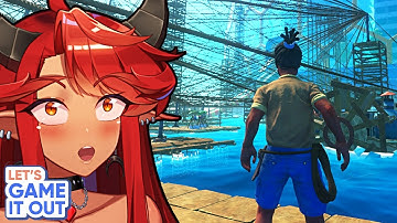 MY BRAIN IS CONFUSED.. | I Built a Raft That Defies Reality and Ignores Physics (Reaction)