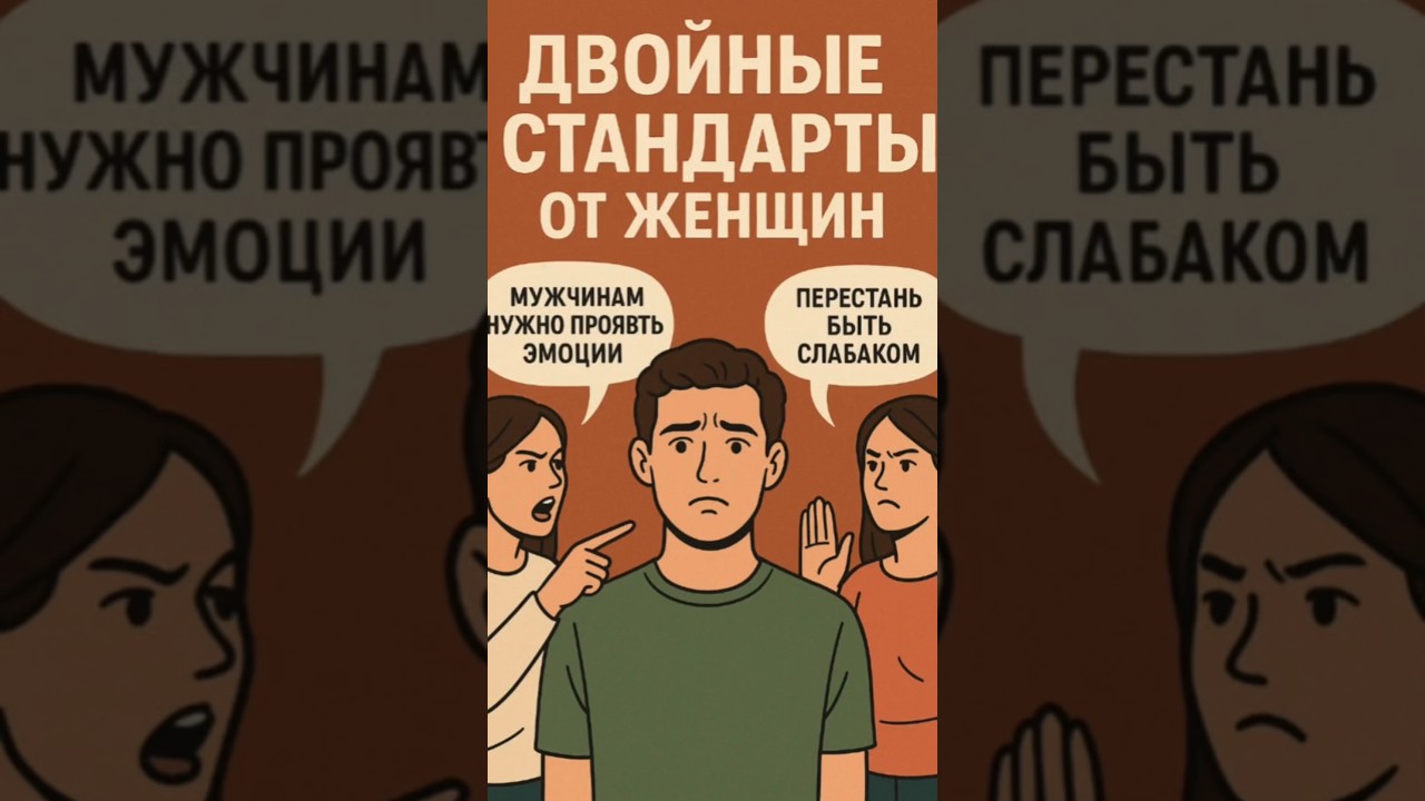 Двойные стандарты от женщин ⚠️ 