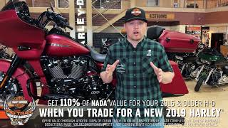 Pig Trail Harley Davidson - Get 110% of NADA Value For Your 2016 or older Harley Davidson!
