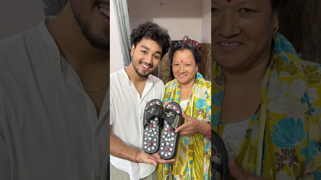 Pair Dard Ke Liye Special Chappal 😍 #shorts #vlog #minivlog #familyvlog #sleepers